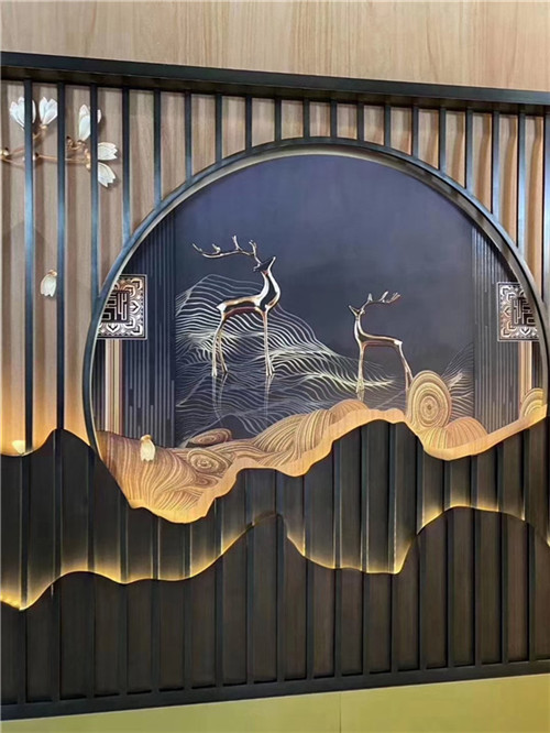 Stainless steel art screen