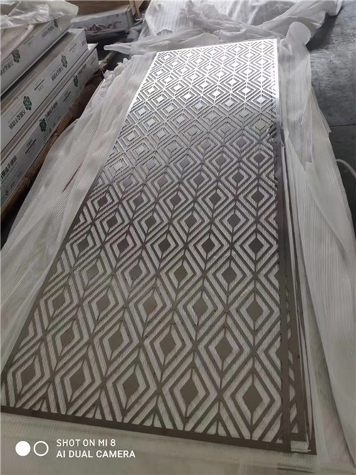 Stainless steel new Chinese screen