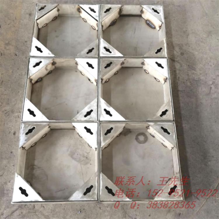 Large stainless steel manhole cover