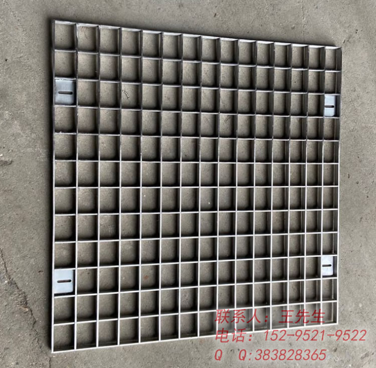 Stainless steel grating for roof decoration