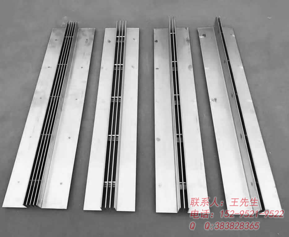 Common styles of stainless steel linear drain cover