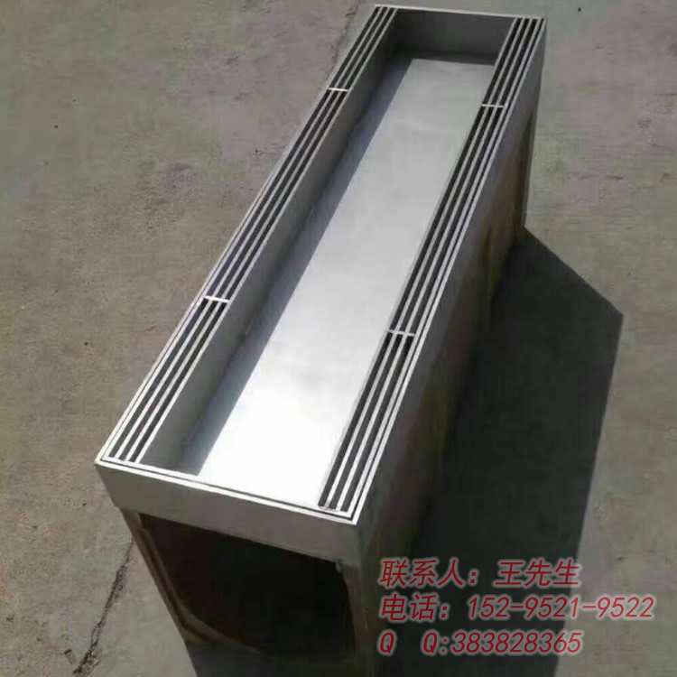 Framed stainless steel invisible linear drain cover