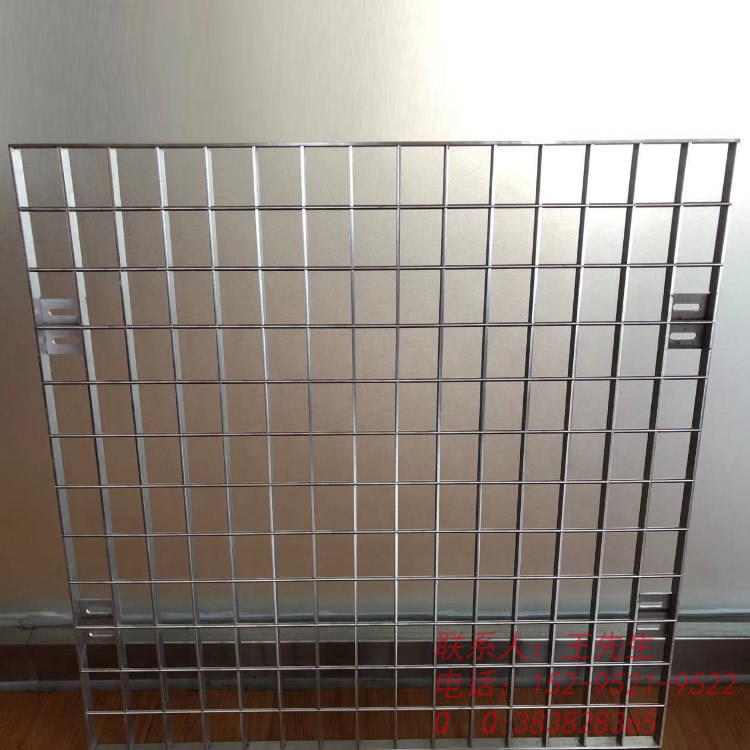 Through round steel stainless steel grating