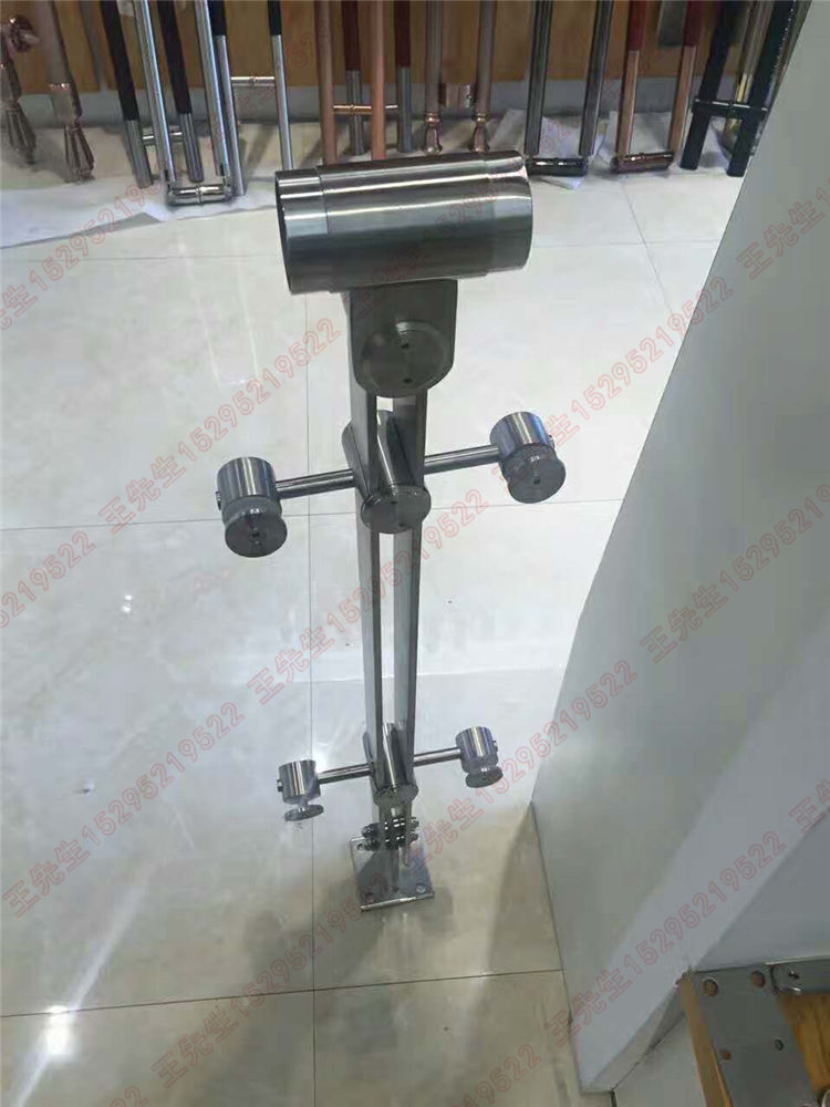 Stainless steel subway column