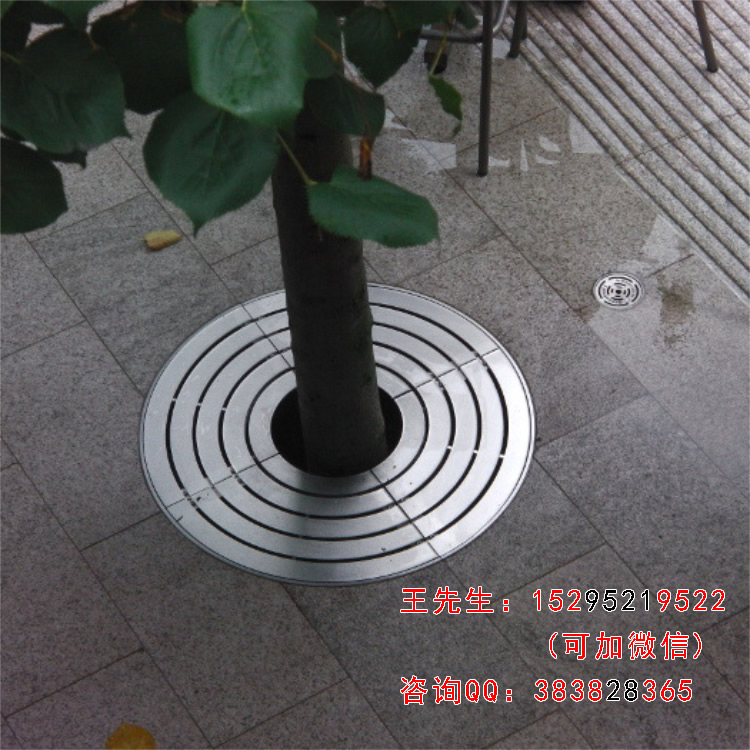 Stainless steel grating cover plate for garden landscape