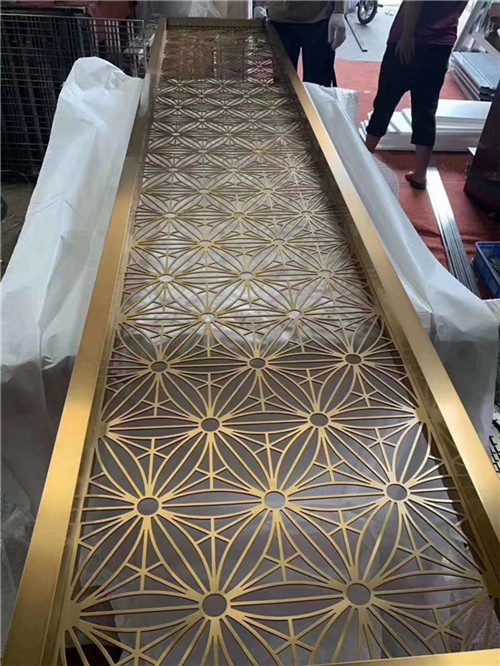 Stainless steel laser cutting screen