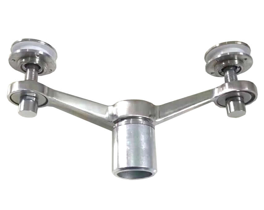 Stainless steel connecting claw - 180 ° two claw